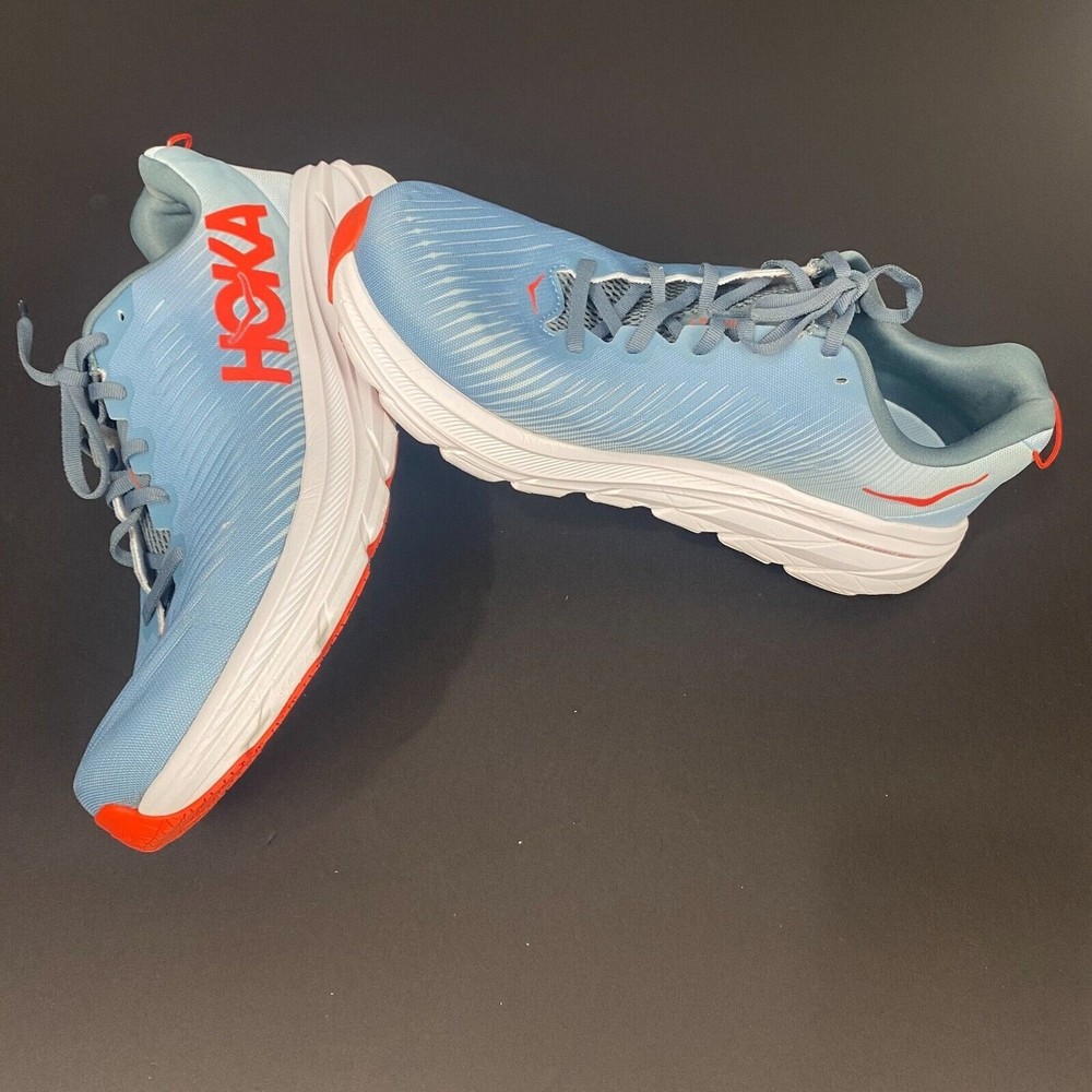 Hoka One Rincon 3 Wide Men Running Shoes Mountain Blue Size 12.5 2E 1121370MSSS