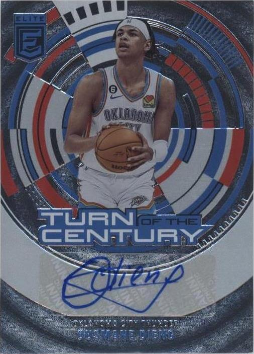 2023-24 Donruss Elite - Turn of the Century Signatures #TCS-OUS Ousmane Dieng (AU)