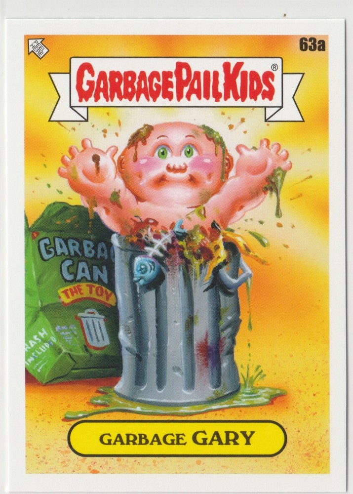 Garbage Gary GPK 2024 Kids At Play KAP Series 63a Trading Card