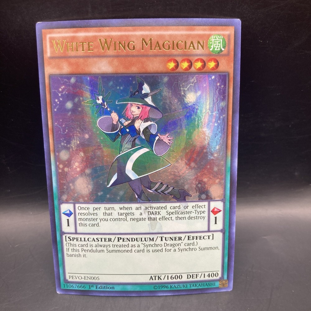White Wing Magician PEVO-EN005 1st Ed Pendulum Evolution Card  