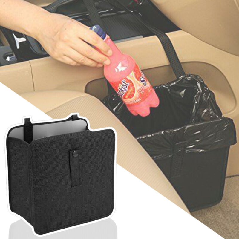 7L Universal Car Storage Bag Trash Can for Travel Kids Clean Tidy