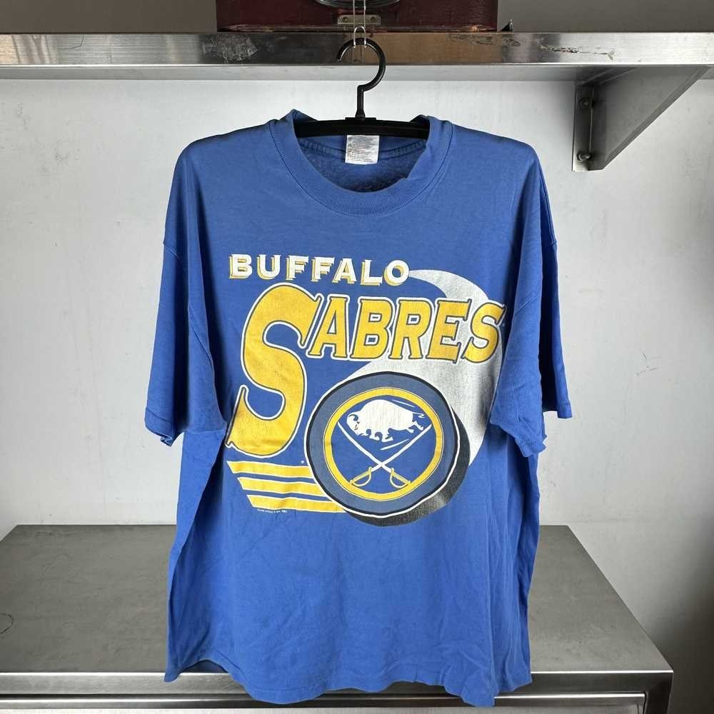Vintage Vintage 1993 Buffalo Sabres Hockey NHL T-shirt VK10045