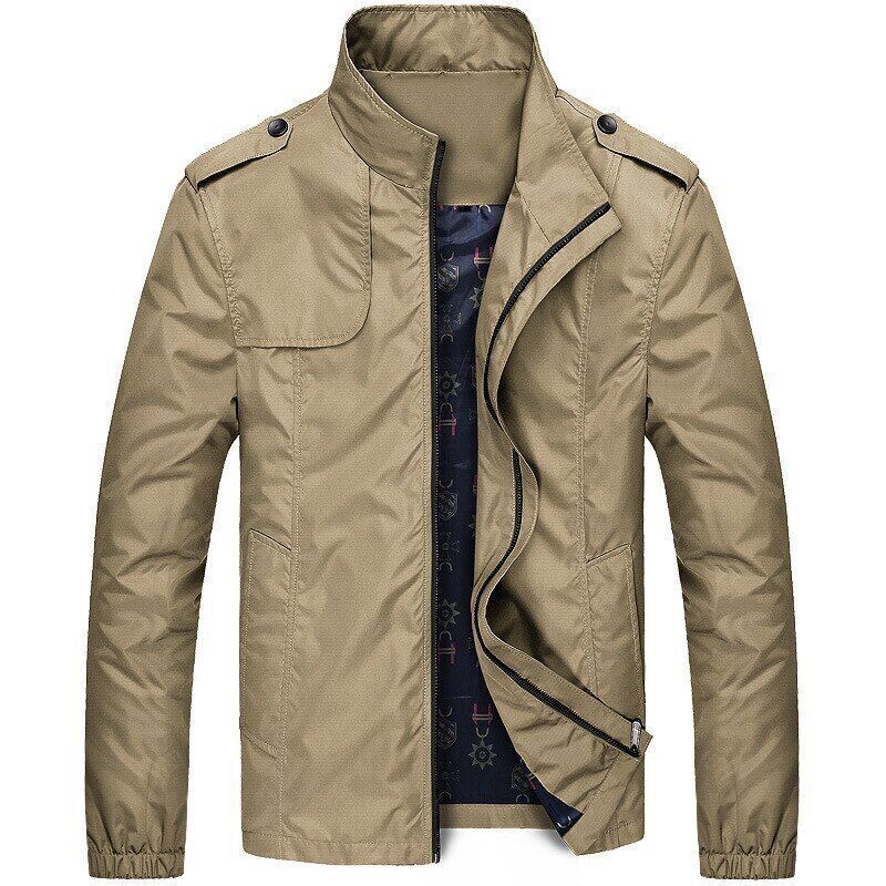 2023 Slim Fit Casual Bomber Jacket for Men in Sizes L-5XL