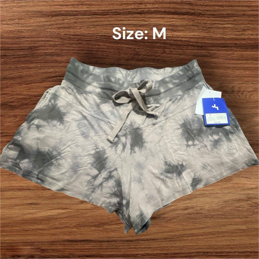 Joy Lab Women's Running Workout Athletic Shorts Black, White Size :M