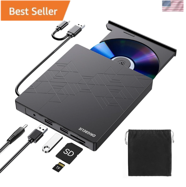 USB 3.0 & Type-C External DVD CD Burner RW Drive