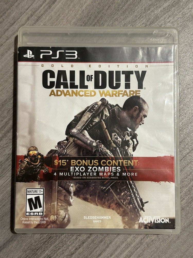 Call of Duty: Advanced Warfare -- Gold Edition (Sony PlayStation 3, 2015)