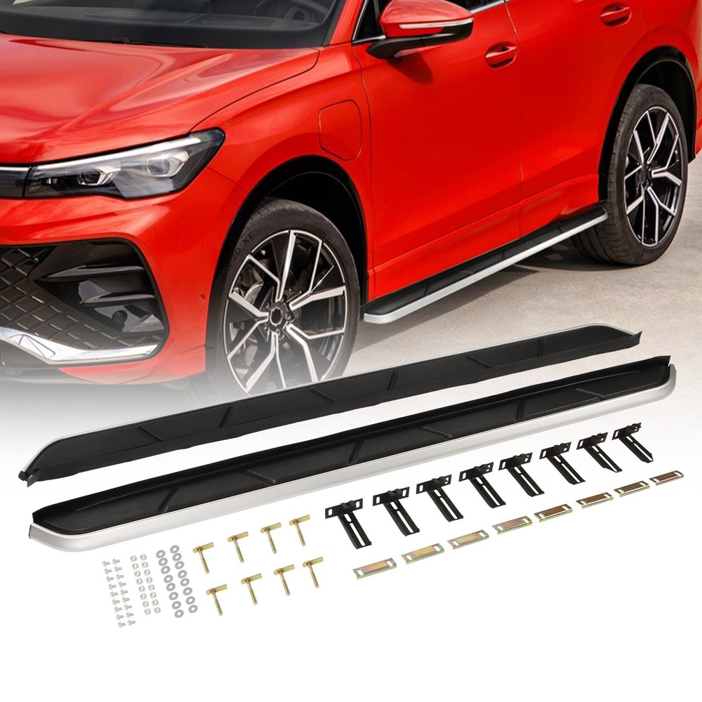 Nerf Bars Side Step Running Boards for VW Tiguan 2018-2024 Black 2Pcs