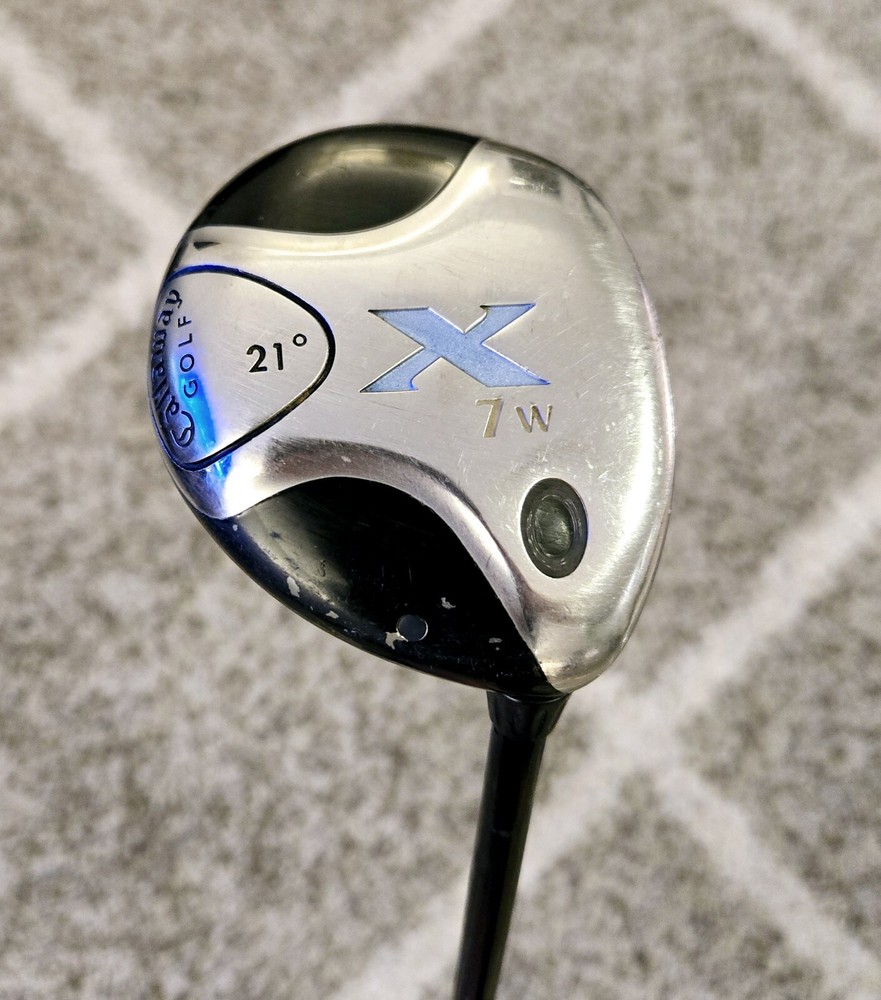 Callaway X 2008 21° 7W Ladies Fairway Wood with Fujikura Gems 55g Shaft