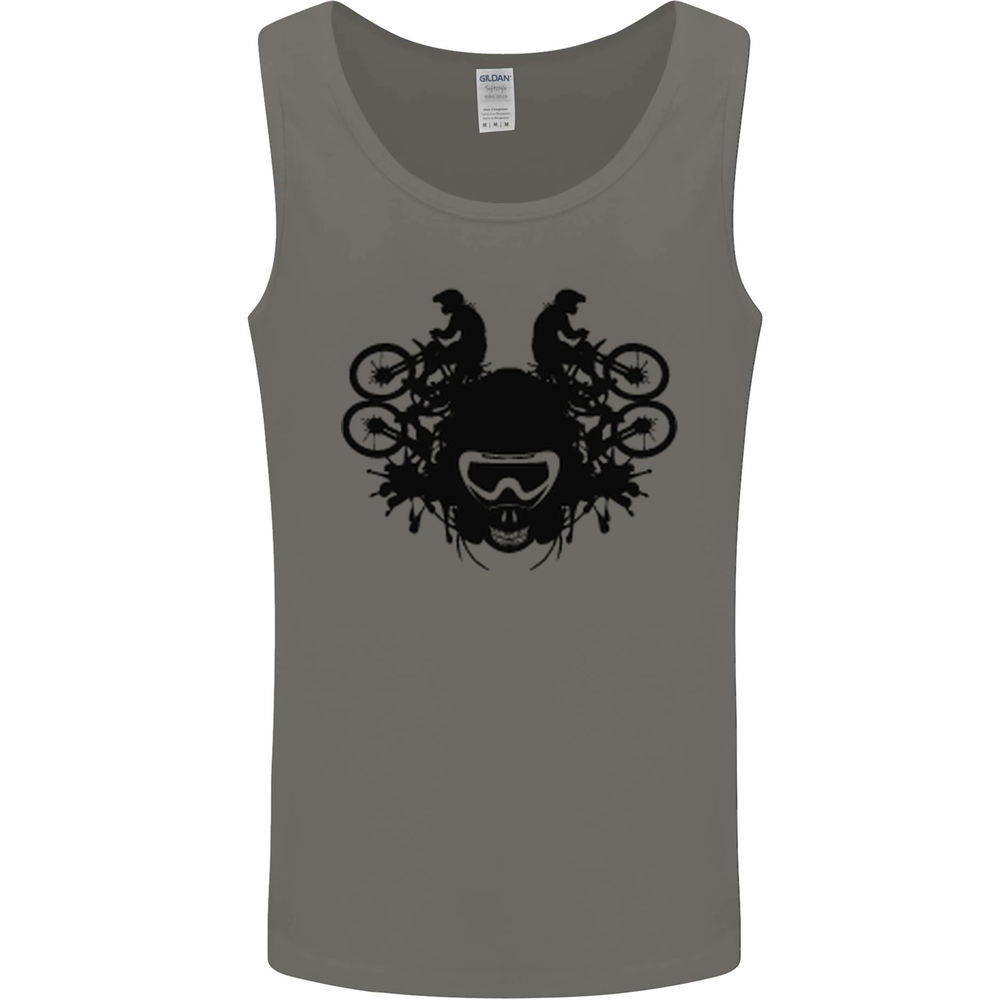 Motocross Face Mens Vest Tank Top