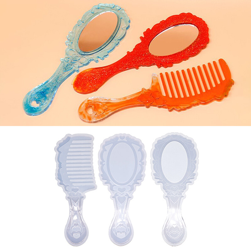 Silicone Comb Mirror Mold Resin Casting Mold Resin Mould Epoxy Resin Mould *a5