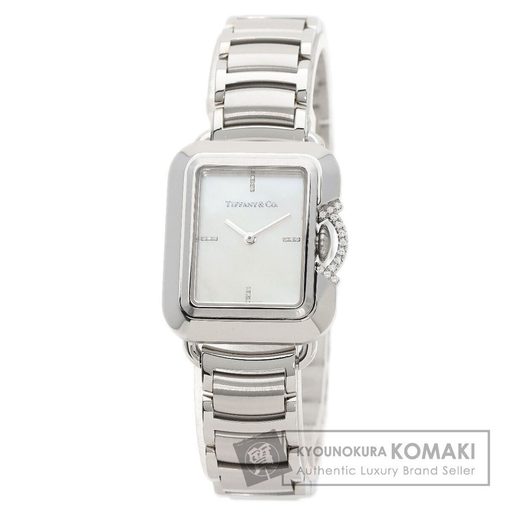 TIFFANY Co. Tiffany Co. 69546161 T Rectangle Limited to 375 Pieces Watch Sta