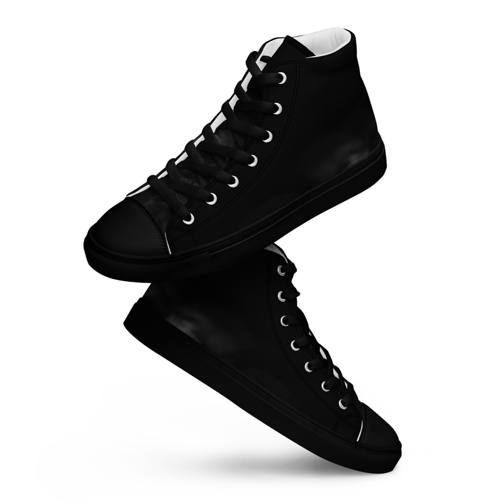 Real Guys UVelsi Premium Shoes Men's High Top Favorable Classic Black Version