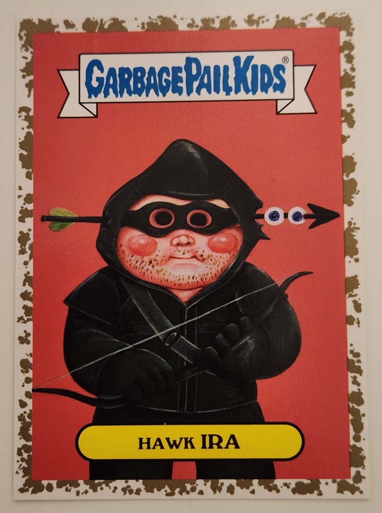 GARBAGE PAIL KIDS 2016 Hawk IRA Gold 30 of 50 Series Card