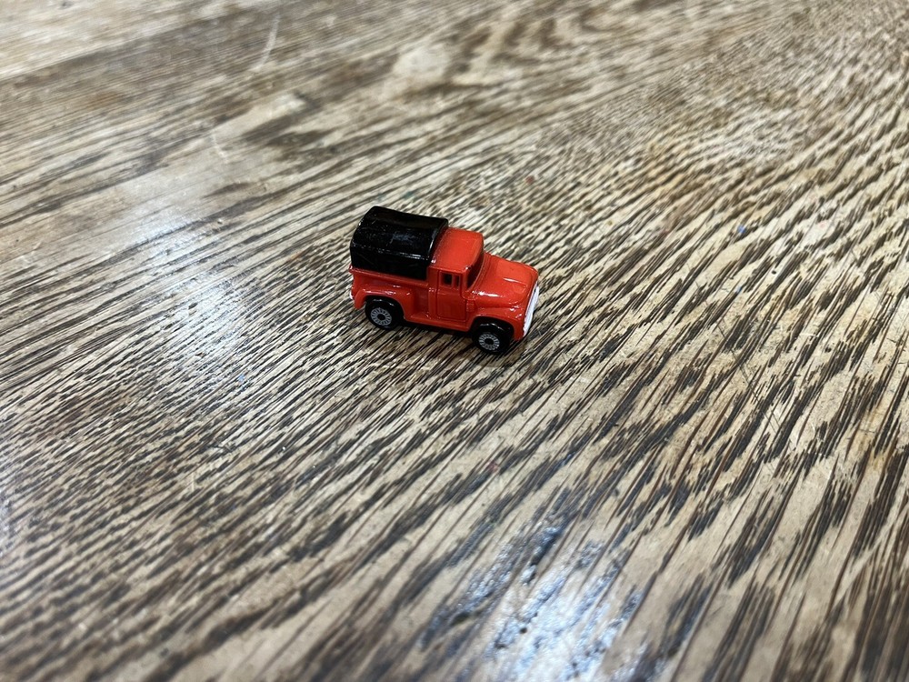 Vintage Micro Machines Black Ford Pick-Up Cargo Truck