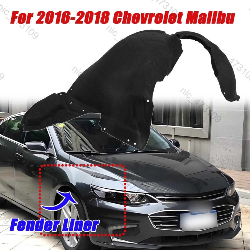 Front Right Passenger Side Fender Liner For 2016-2018 Chevrolet Malibu GM1249265