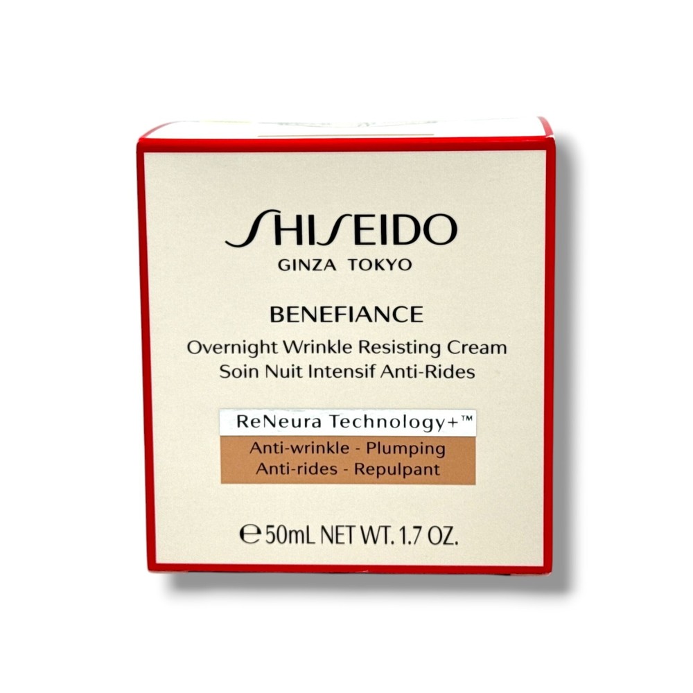 Shiseido Ginza Tokyo Benefiance Overnight Wrinkle Resisting Cream 50ml/1.7oz New