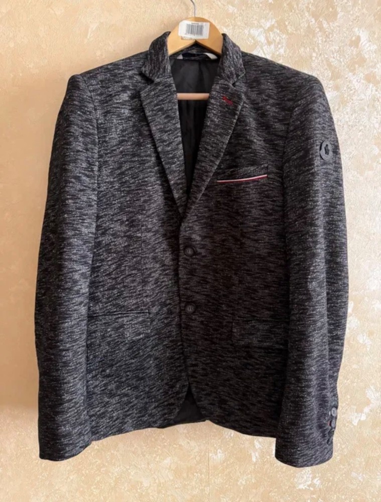 MONCLER - Men Blazer Jacket Side Logo Size 50 IT US M/L Multilogo