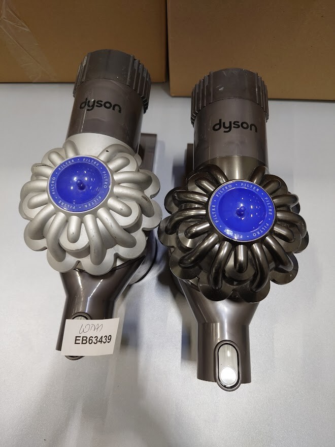 Dyson V6 Vacuum Cleaner Non-Working Lot of 2 For Parts Lid Defect