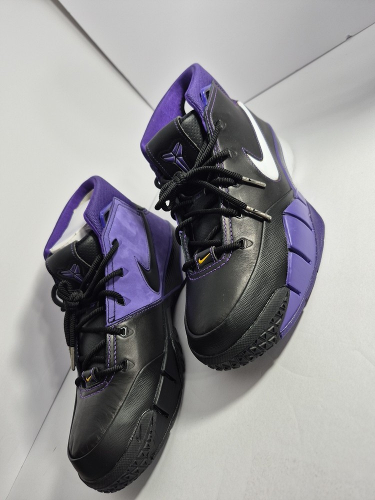 Nike Kobe 1 Protro Purple Reign Black Out AQ2728-004 Size 12 Basketball Shoes