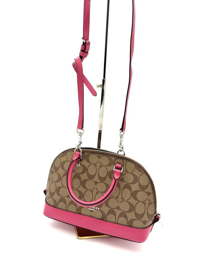 COACH F58295 Leather Shoulder Bag Crossbody Purse for Women