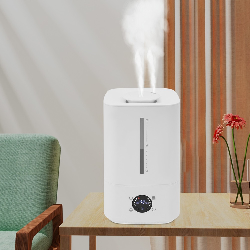 6L Hot and Cold Mist Humidifier, Humidifier for Home, Humidifier for Plants