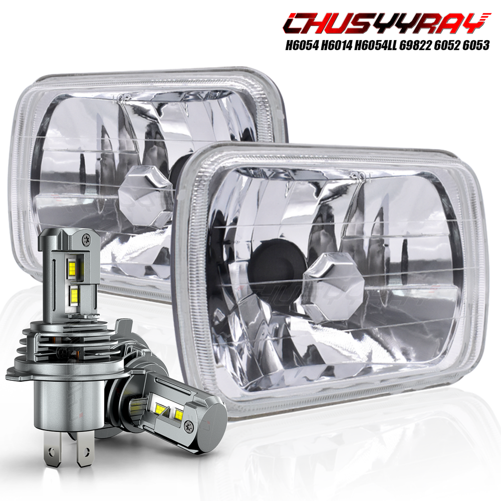 5x7 7x6 LED DOT Headlight Hi-Lo Beam for 1982-1995 Toyota Pickup 4Runner