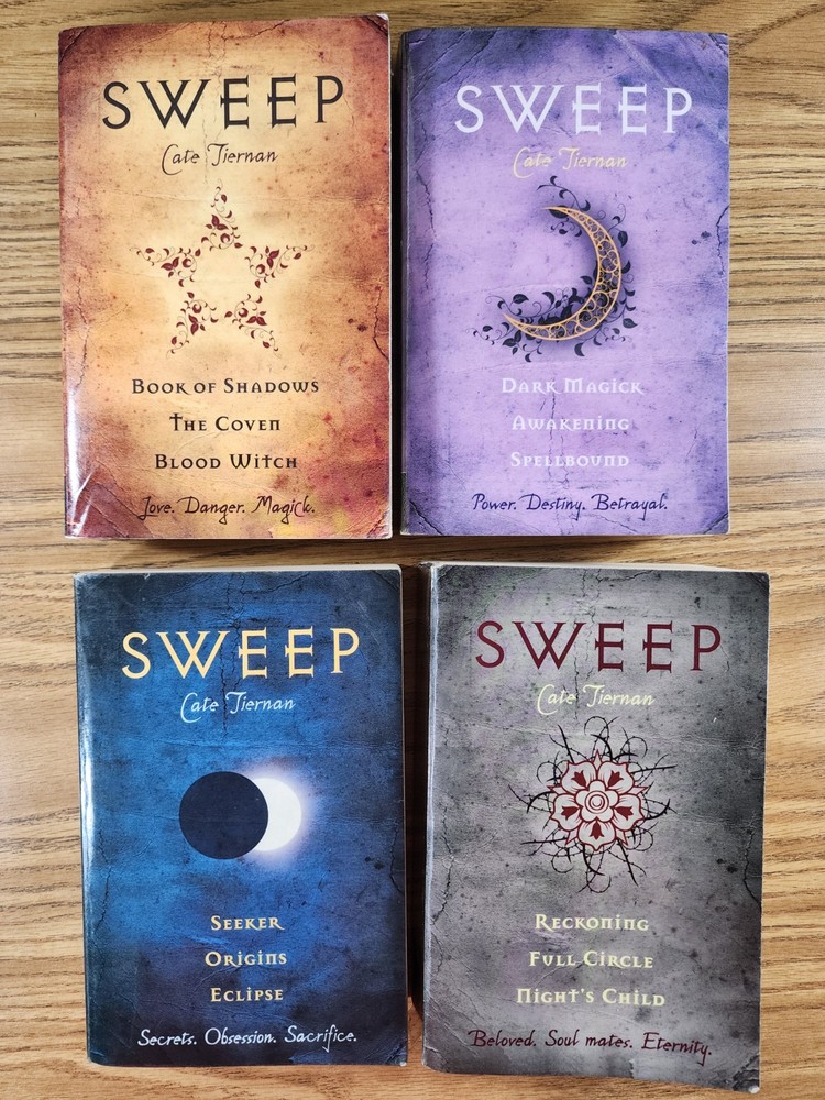 Sweep Series by Cate Tiernan  Lot Of 5 Books, (12 Books In 4)