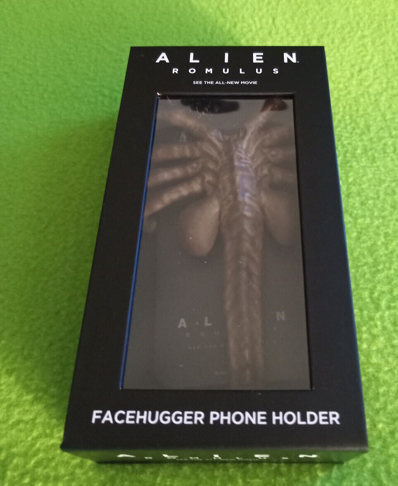 Official Promo Pack ALIEN Romulus Facehugger Cell Phone Holder-Cap-Journal-Pen