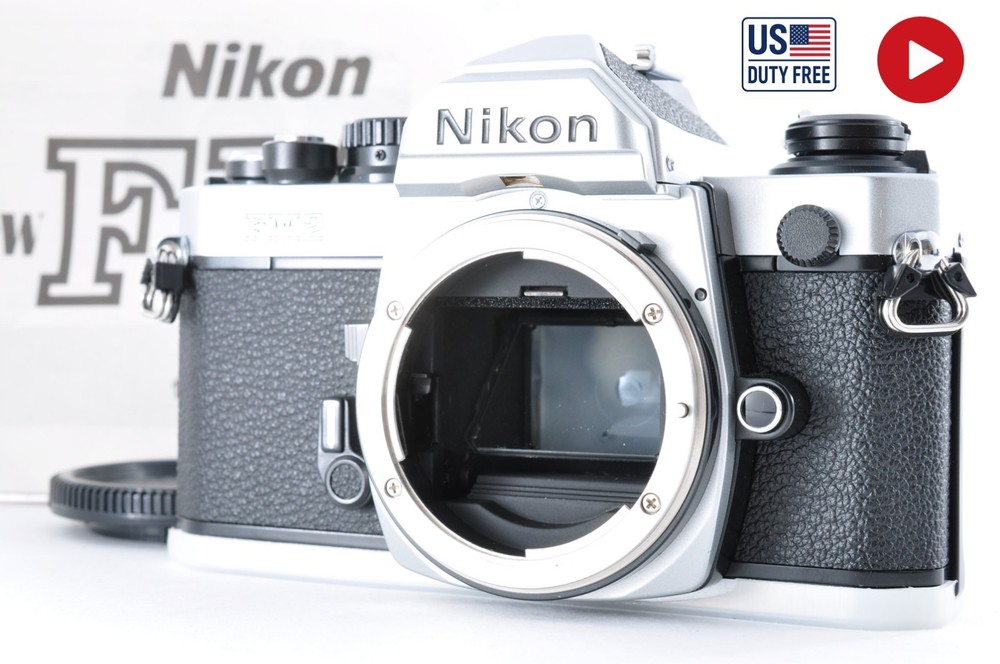 US Duty Free【Near MINT+++++】Nikon New FM2 FM2N 35mm SLR Film Camera Body #87