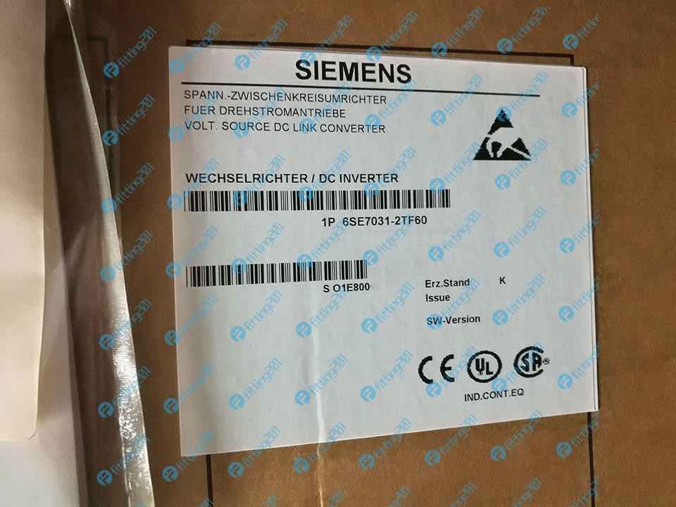 ONE NEW Siemens Frequency converter 55kW 6SE7031-2TF60