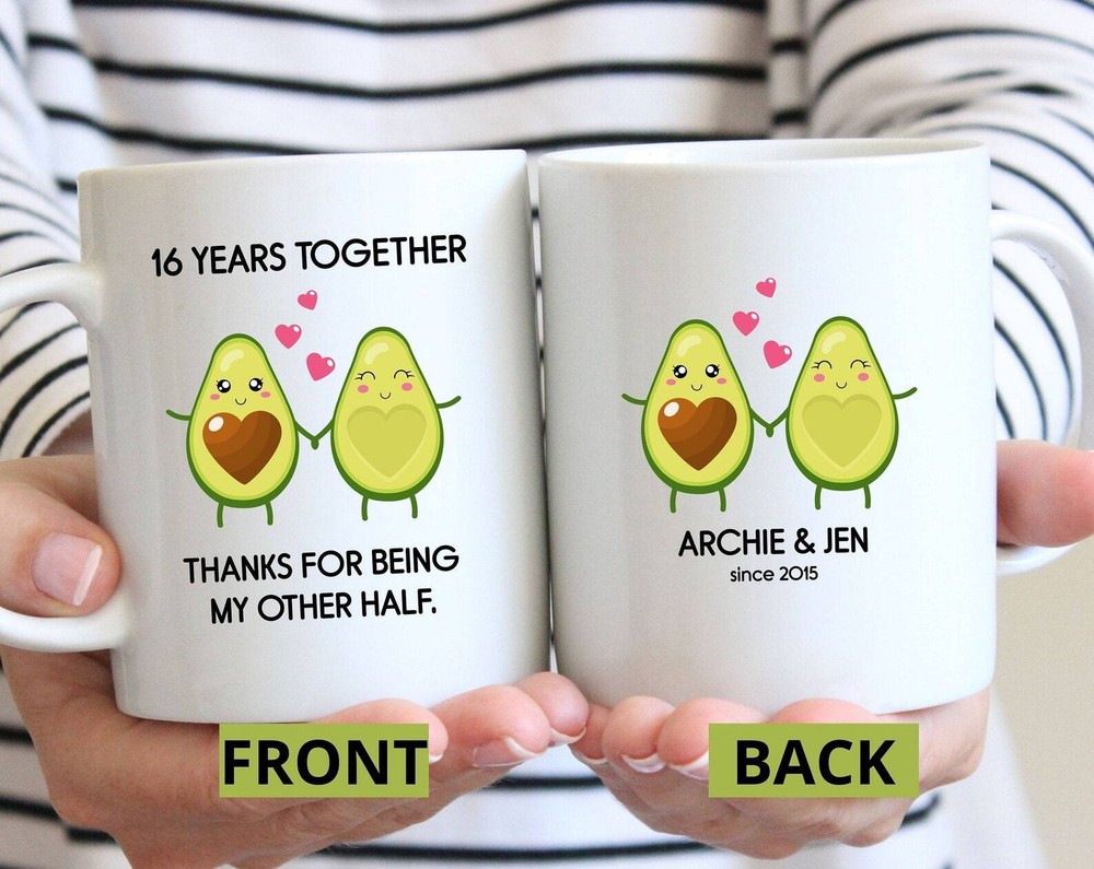 Personalized 16th Anniversary Mug L Sixteen Sixteenth Year Gift Idea L My Other