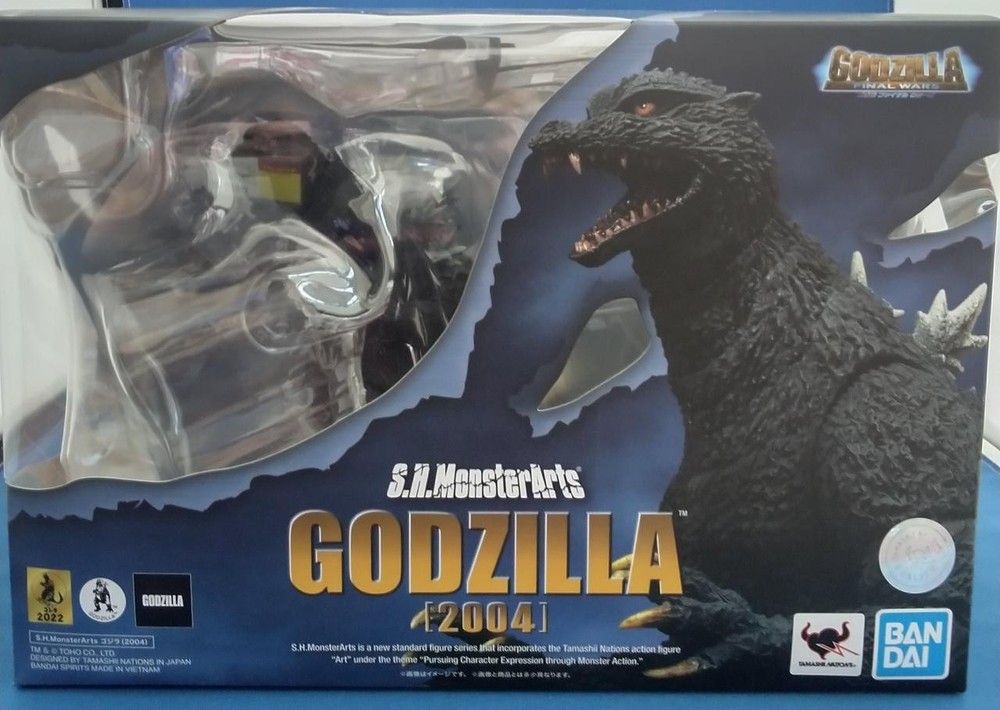 Bandai SH MonsterArts Godzilla 2004 GM019 Action Figure