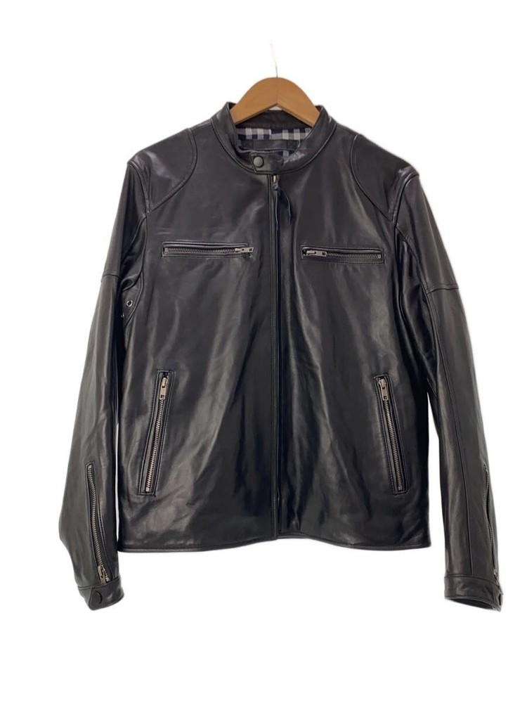 Leather Jacket Blouson/-/Sheep Leather/Blk 3464