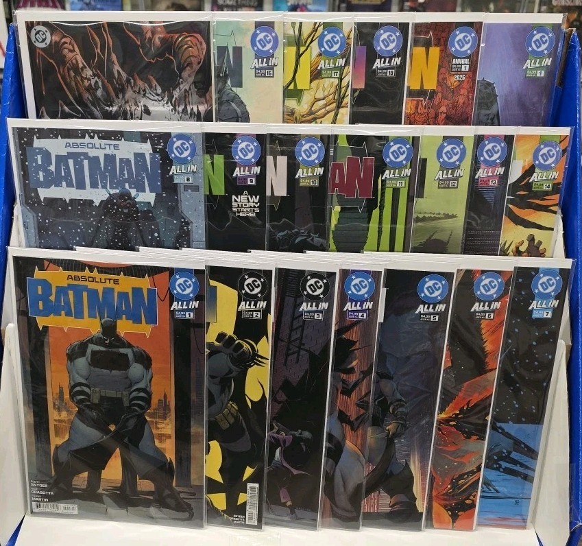 ABSOLUTE BATMAN #1-18 + ANNUAL + ARK M (DC) FULL RUN/ VARIOUS PRINTINGS/ NM-/+