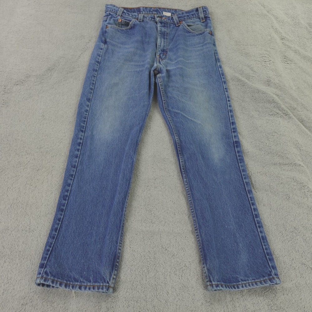 Levis 505 Jeans 34x30 Vintage 90s Orange Tab USA Made