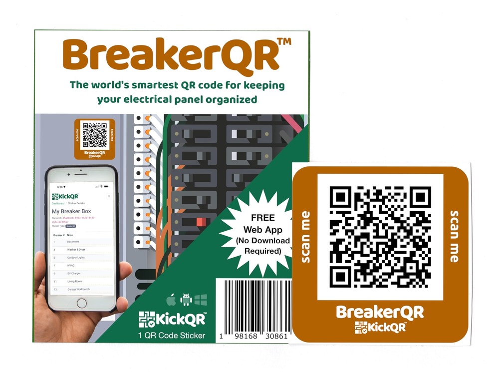 Smart QR Code Sticker for Organizing Electrical Panel Data Digitally