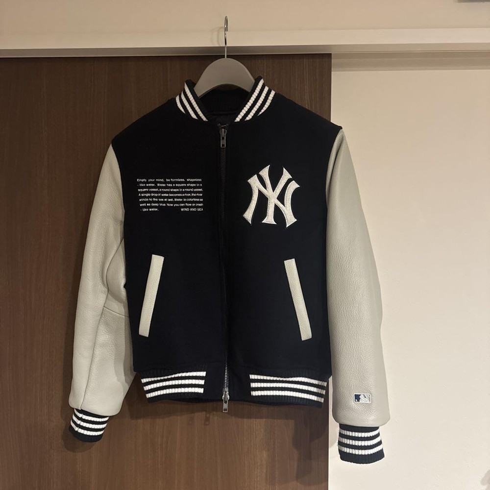 Wind And Sea x MLB New York Yankees Stadium Jacket Size S - No Defects