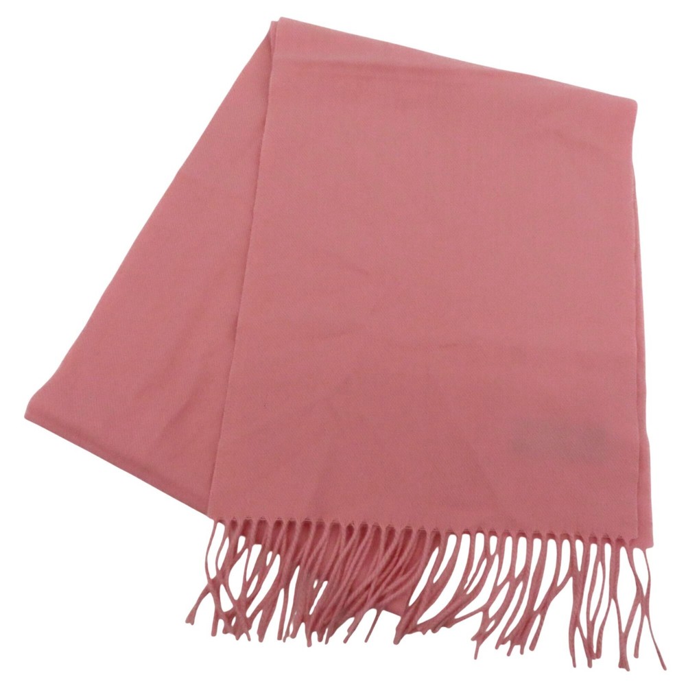 Cashmere Pink Fringe Scarf for Women & Men Winter Warm Scotland Style