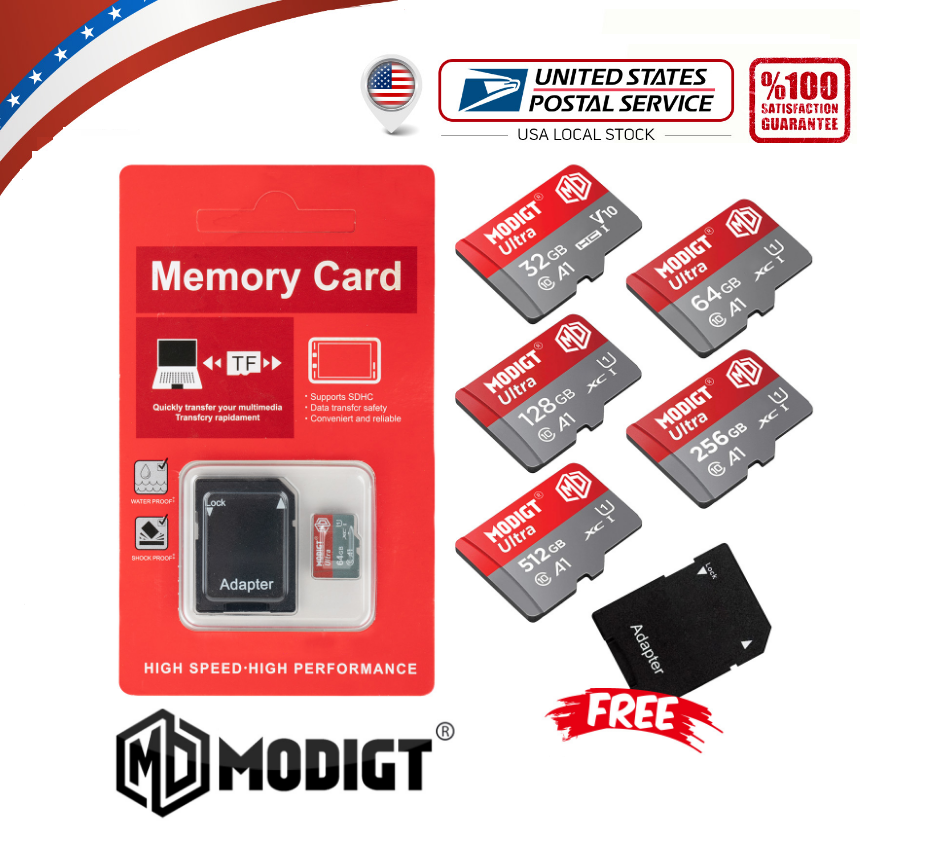 Micro SD Card Ultra Memory Card 32GB 64GB 128GB 256GB 512GB Wholesale lot*