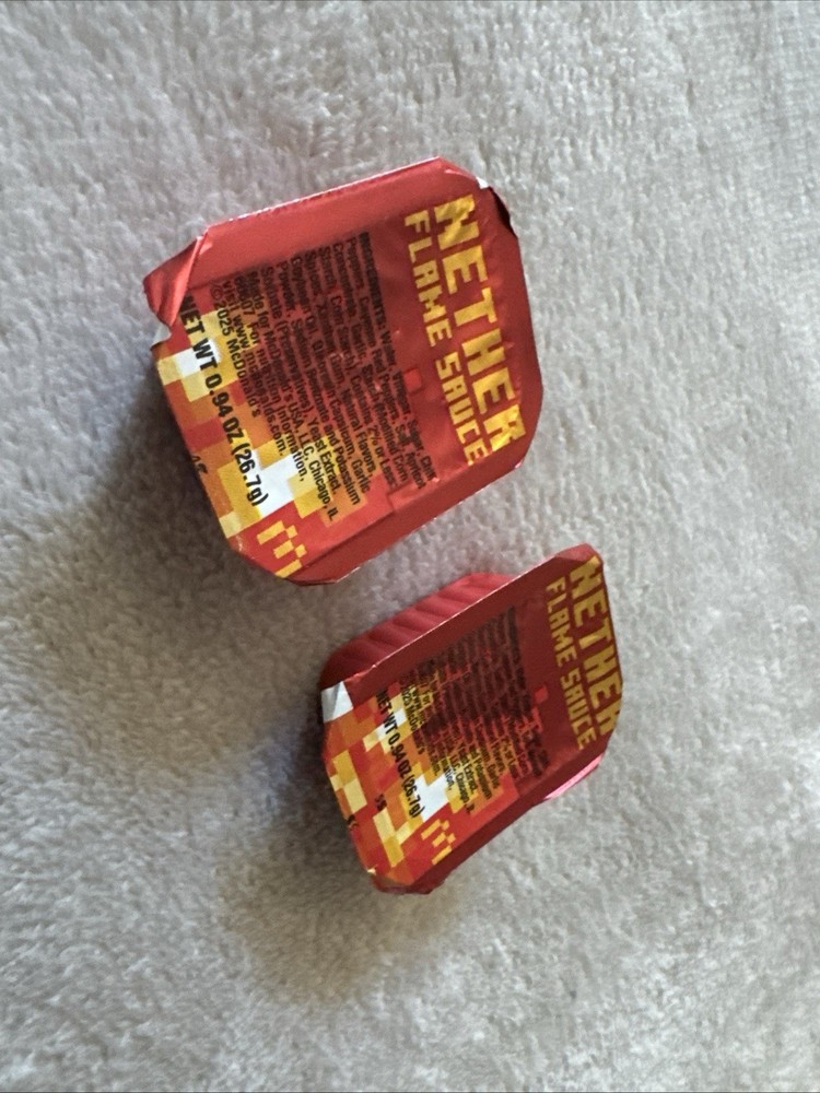 Exclusive Limited Time McDonald’s Nether Flame Sauce-image