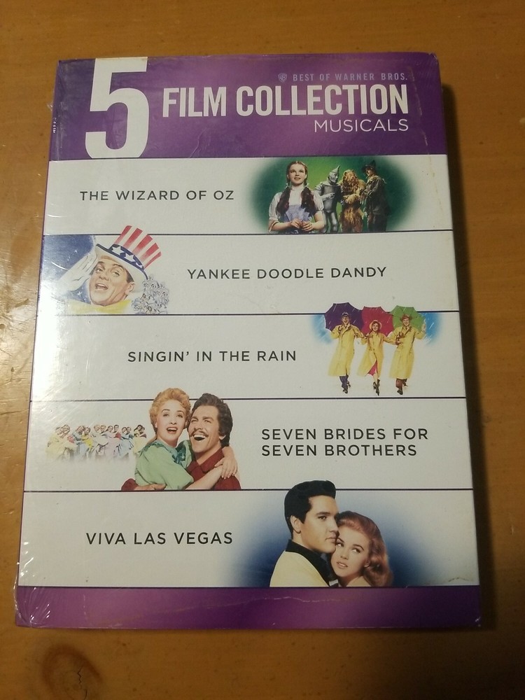Best Of Warner Bros. 5 Film Collection DVD Musicals L91
