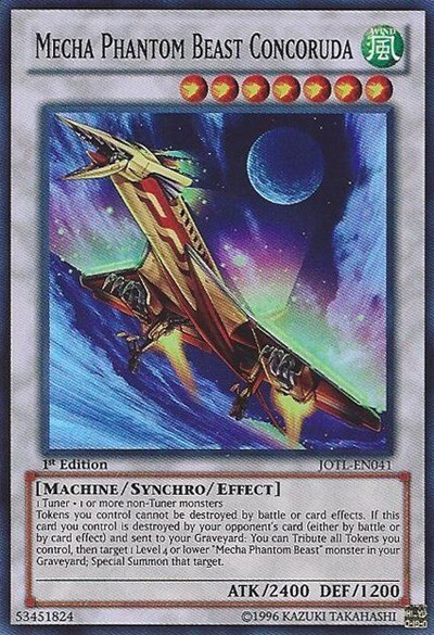 Mecha Phantom Beast Concoruda - JOTL-EN041 - Super Rare - Unlimited Edition x1 -