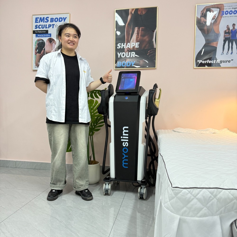 HI-EMT EMS Body Sculpting Machine Muscle Building Body Shaping Fitness Massager