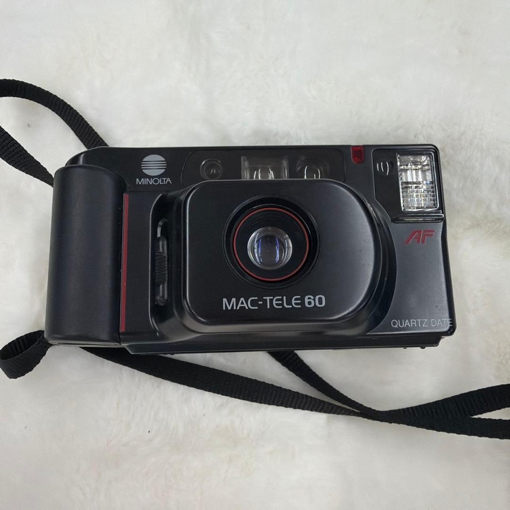 Minolta MAC-TELE 60 Compact Film Camera Used Tested From Japan
