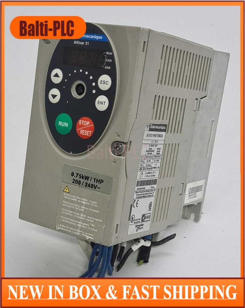 Telemecanique Altivar 31 ATV31H075M2A 0.75kW 1HP - FOR PARTS US Free TAX