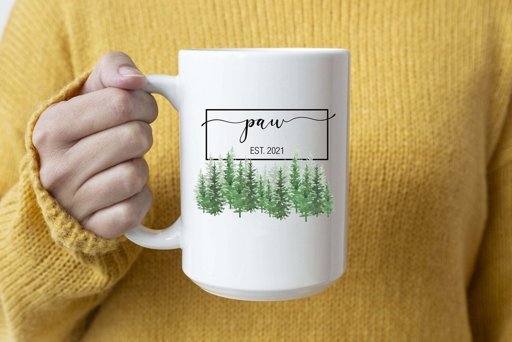 Paw Est 2021 Mug Mug & Coaster Set Gift Paw Coffee Mug For New Paw 2021 Paw