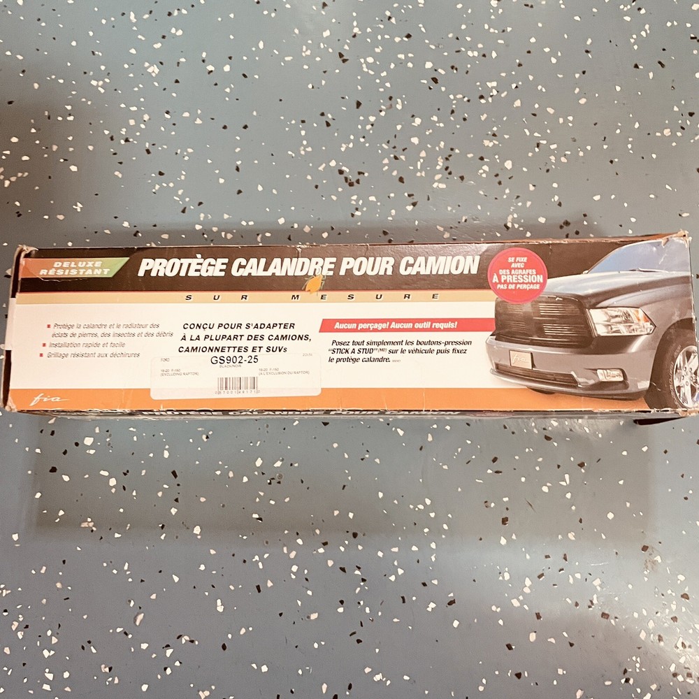 FIA GS902-25 Custom Fit Grille Bug Screen For 18-20 Ford F150