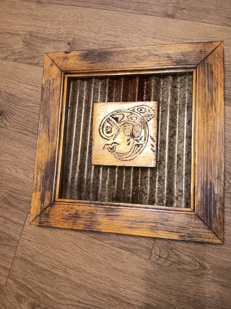 Rustic Wooden Fish Wall Decor for Coastal or Cabin Style