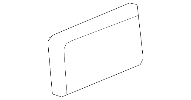 Genuine  Handle Assembly-Rear S/D O/S                   *Titanium    H 25992320