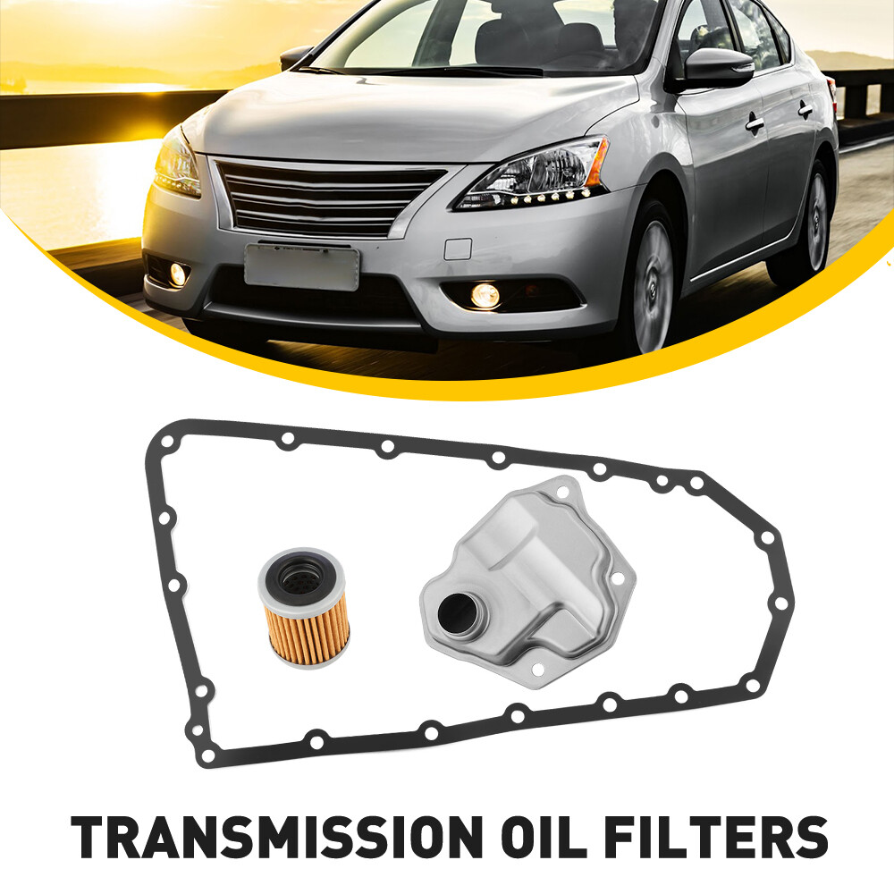 NISSAN 2010-2014 ROGUE 2.5L Transmission Oil Filter Kit with Pan Gasket 3PCS